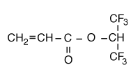 HFIP-A: Hexafluoro-2-propylacrylate